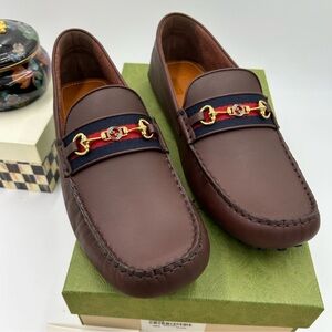 Men’s Gucci interlocking G driver loafer size 14 made in Italy